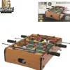 Mini-Tischkicker in Braun - (B)51 x (H)10 x (T)31 cm