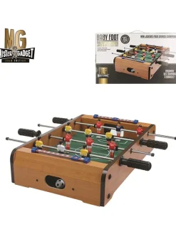 Mini-Tischkicker in Braun - (B)51 x (H)10 x (T)31 cm