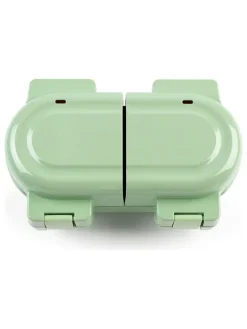 Mini-Waffeleisen in Grün