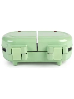 Mini-Waffeleisen in Grün