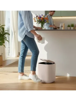 Mülleimer Bad in Beige - 5 l