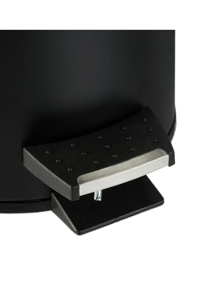 Mülleimer Bad in Schwarz - 3 l