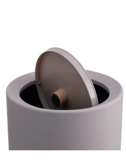 Mülleimer in Beige - 13 Liter