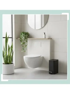 Mülleimer in Schwarz - 5 l