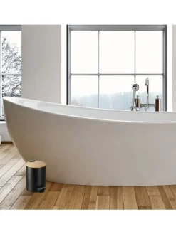 Mülleimer in Schwarz - 3 l