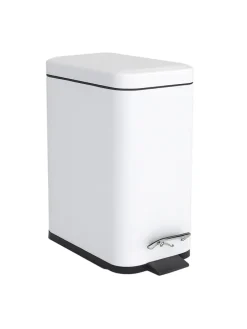 Mülleimer in Weiß - 5 l