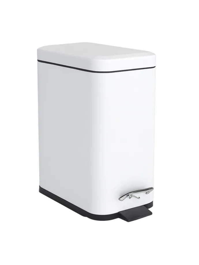 Mülleimer in Weiß - 5 l