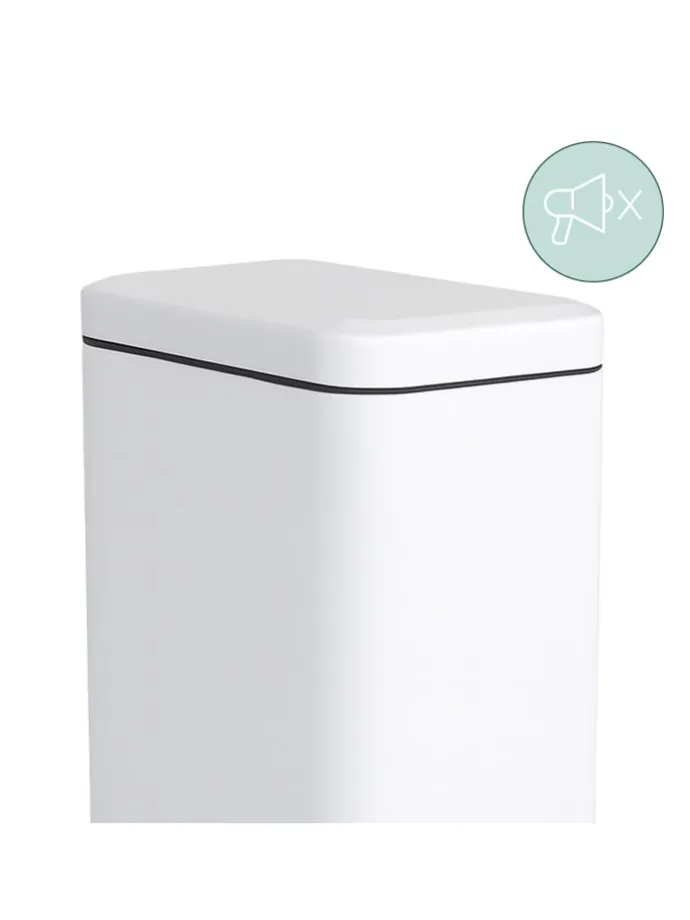 Mülleimer in Weiß - 5 l