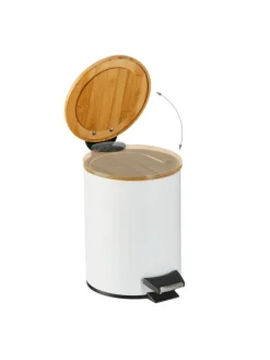 Mülleimer in Weiß - 3 l