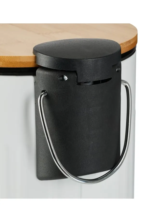 Mülleimer in Weiß - 3 l