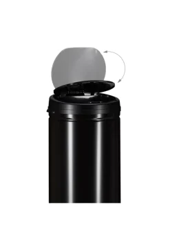 Mülleimer Schwarz - 50l