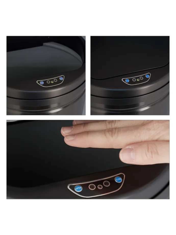 Mülleimer Schwarz - 50l