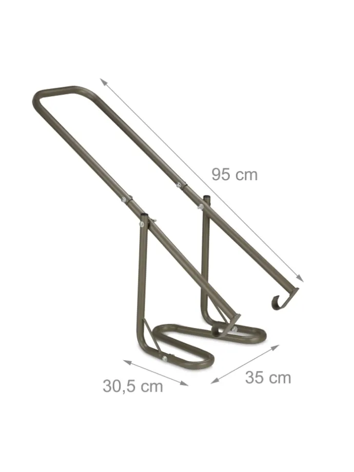 Müllpresse in Braun