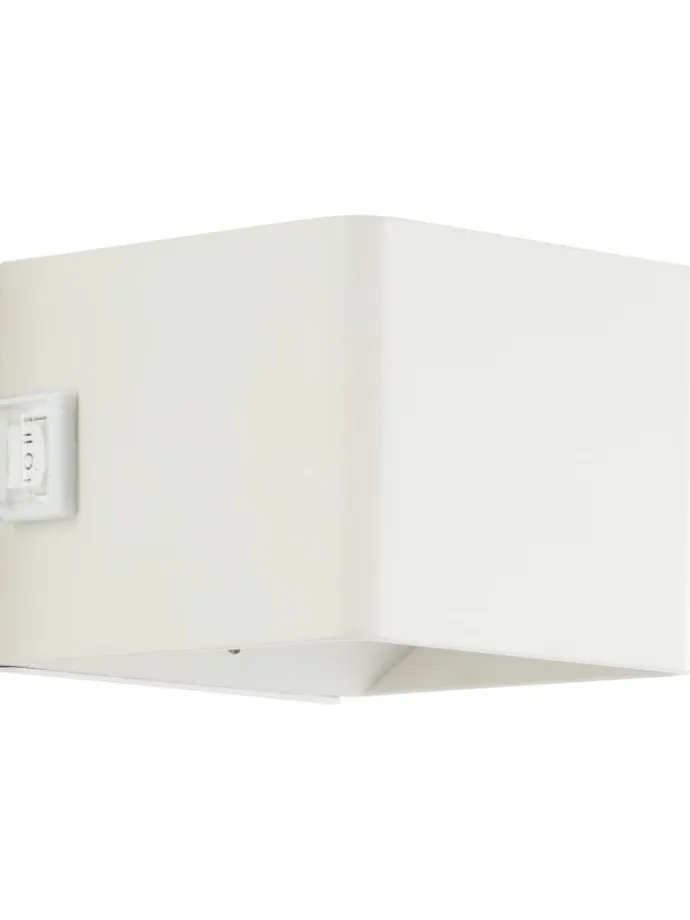 mobile LED Außenwandleuchte, Bewegungsmelder, magnetisch, weiß