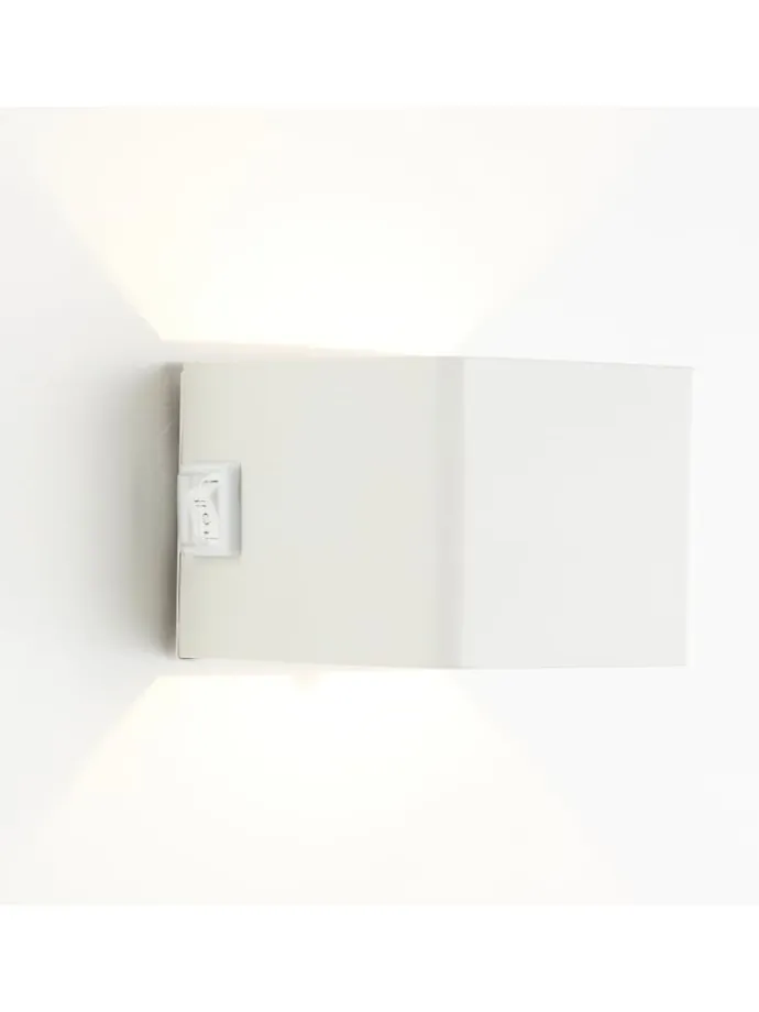 mobile LED Außenwandleuchte, Bewegungsmelder, magnetisch, weiß