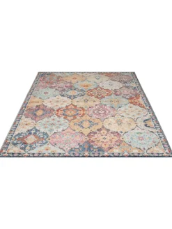 Moderner In-/Outdoor Teppich B in Mehrfach