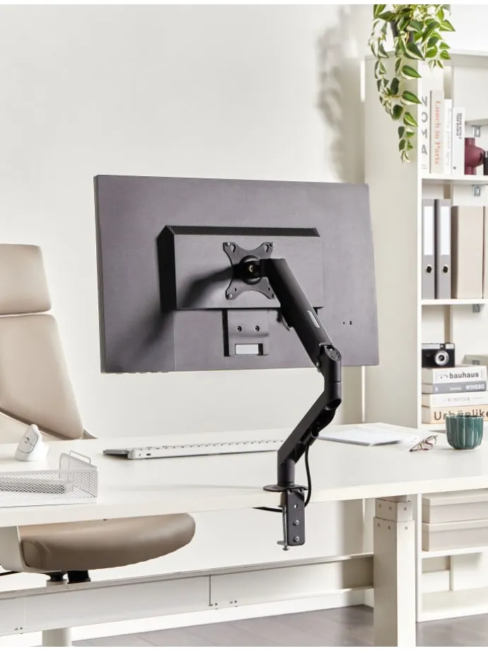 Monitorhalterung MARM in Schwarz - (W) 45 x (H) 18 x (L) 11 cm