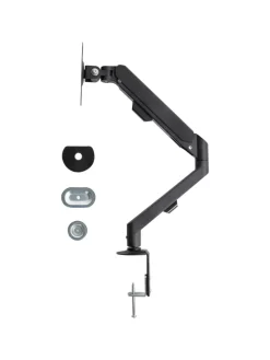 Monitorhalterung MARM in Schwarz - (W) 45 x (H) 18 x (L) 11 cm