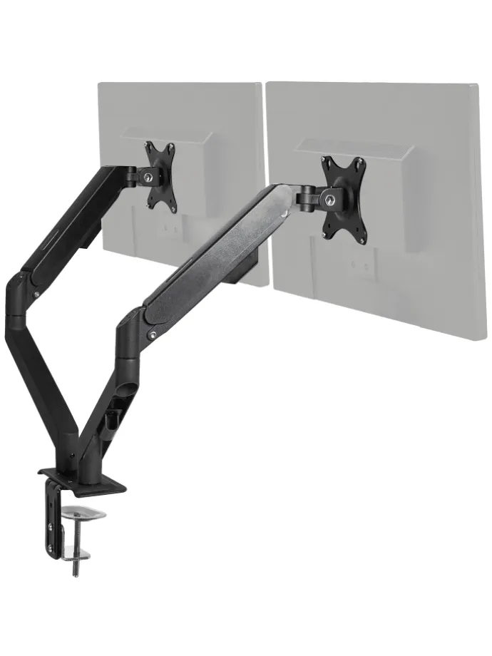 Monitorhalterung MARM in Schwarz - (W) 45 x (H) 18 x (L) 11 cm