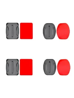 Montagesockel für GoPro, DJI Osmo Action, EKEN, SJCam, Insta360 in Schwarz