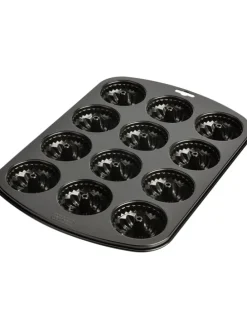 Muffinform "Inspiration" in Schwarz - (L)38 x (B)27 cm