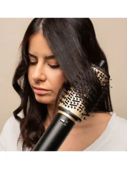 Multifunktions-Haartrockner in Schwarz