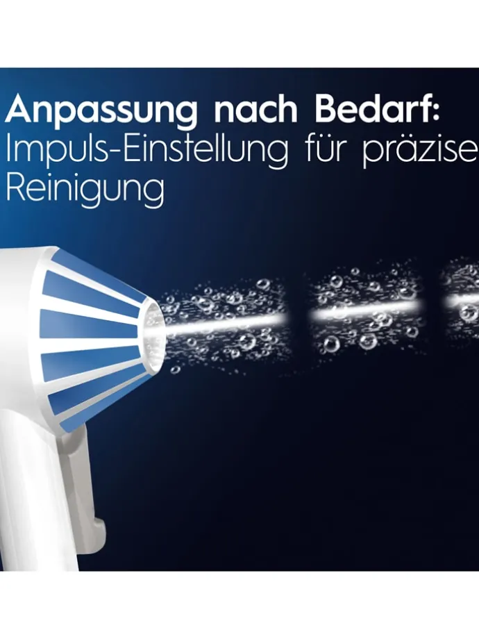 Munddusche "AquaCare 4" in Weiß