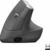 MX Vertical Maus für ergonomische Handhaltung und präzise in Schwarz