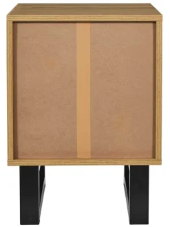 Nachttisch ''Calypso'' in Hellbraun - (B)40 x (H)55 x (T)35 cm