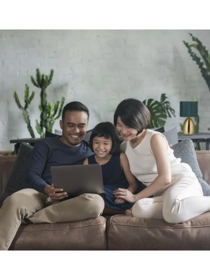 Nachttischlampe Touch in Messing - (H)33,5 cm