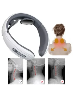 Nackenmassagegerät in Weiß