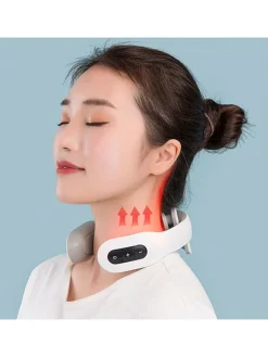 Nackenmassagegerät in Weiß