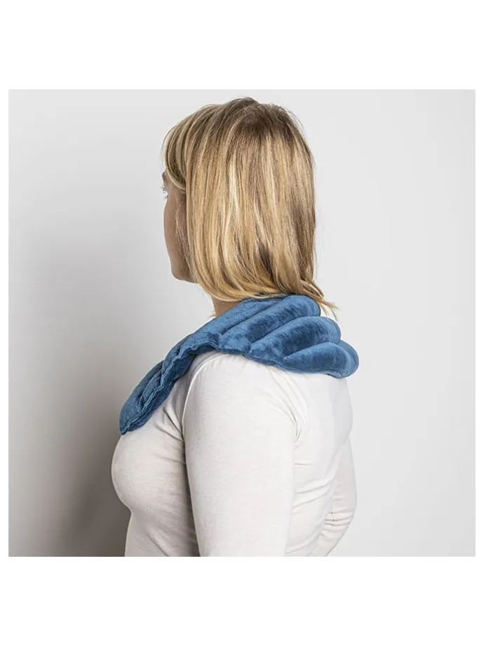 Nackenwärmekissen in Blau - (L)42 x (B)28 cm