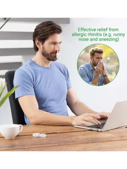 Nasentherapiegerät in Weiß