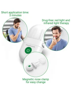 Nasentherapiegerät in Weiß