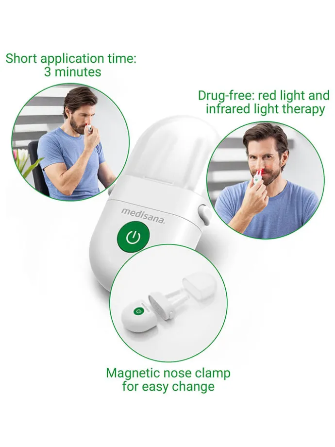 Nasentherapiegerät in Weiß