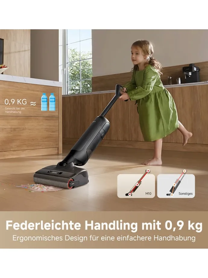 Nass- & Trockensauger ''M10'' in Schwarz