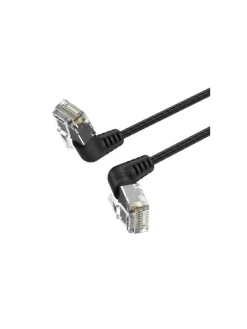 Netzwerkkabel UTP Cat.6 RJ45 Ethernet, 5m schwarz
