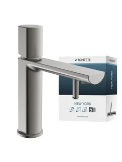 NEW YORK Waschtischarmatur, Graphit matt