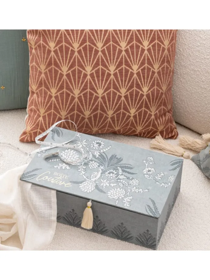 Nähkästchen in blau