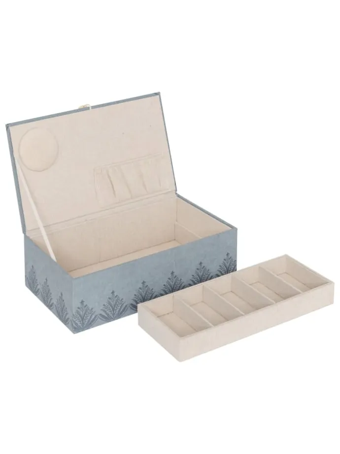 Nähkästchen in blau