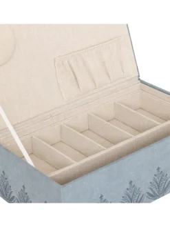 Nähkästchen in blau