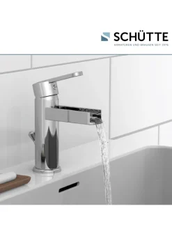 NIAGARA Waschtischarmatur, Chrom, mit Schwallauslauf