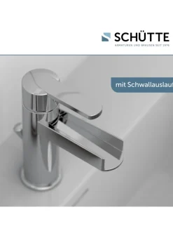 NIAGARA Waschtischarmatur, Chrom, mit Schwallauslauf