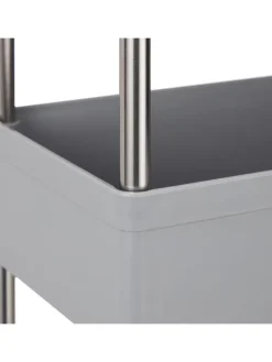 Nischenwagen in Grau - (B)15,5 x (H)70 x (T)40,5 cm