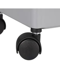 Nischenwagen in Grau - (B)15,5 x (H)70 x (T)40,5 cm