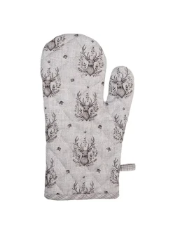 Ofenhandschuh in Braun - (L)30 x (B)18 cm