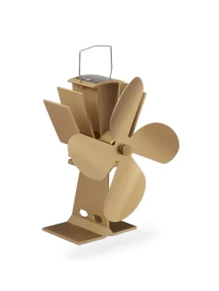 Ofenventilator in Bronze