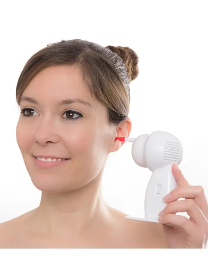 Ohrenreiniger in Weiß