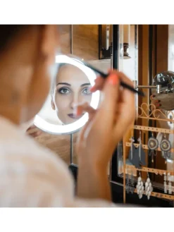 Ohrringhalter in Bronze - (B)16,5 x (H)30,5 x (T)6,5 cm